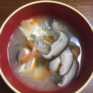 具だくさん味噌汁